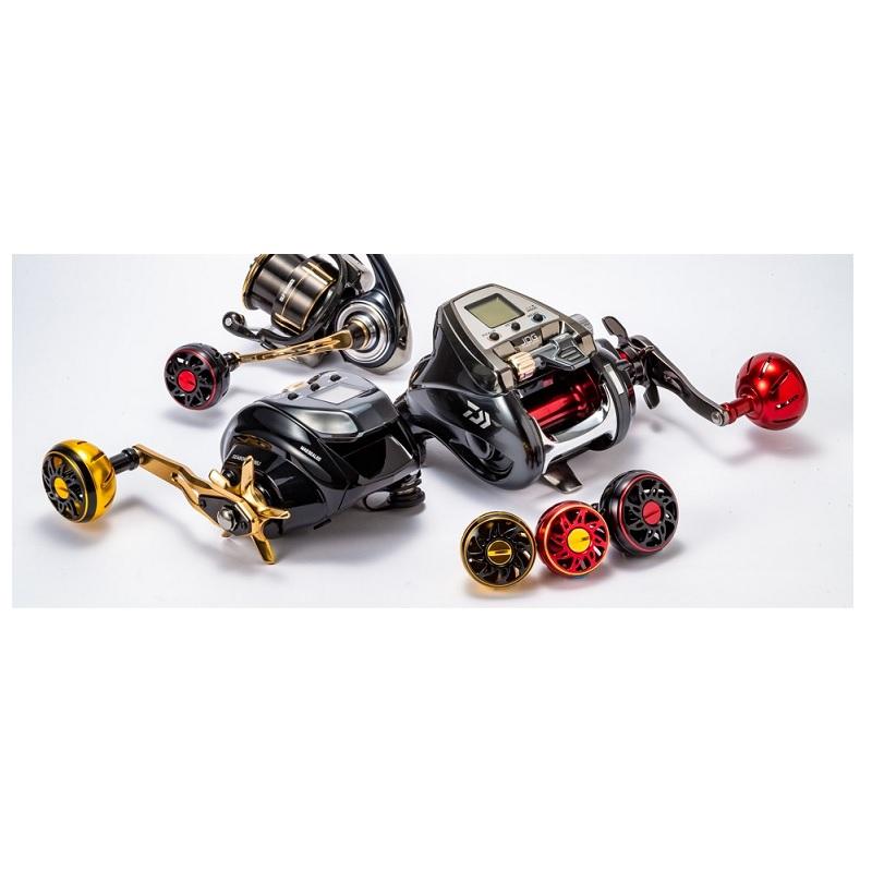 DAIWA（ダイワ） SLPW カラーアルミラウンドノブ M ネイビー・ゴールド