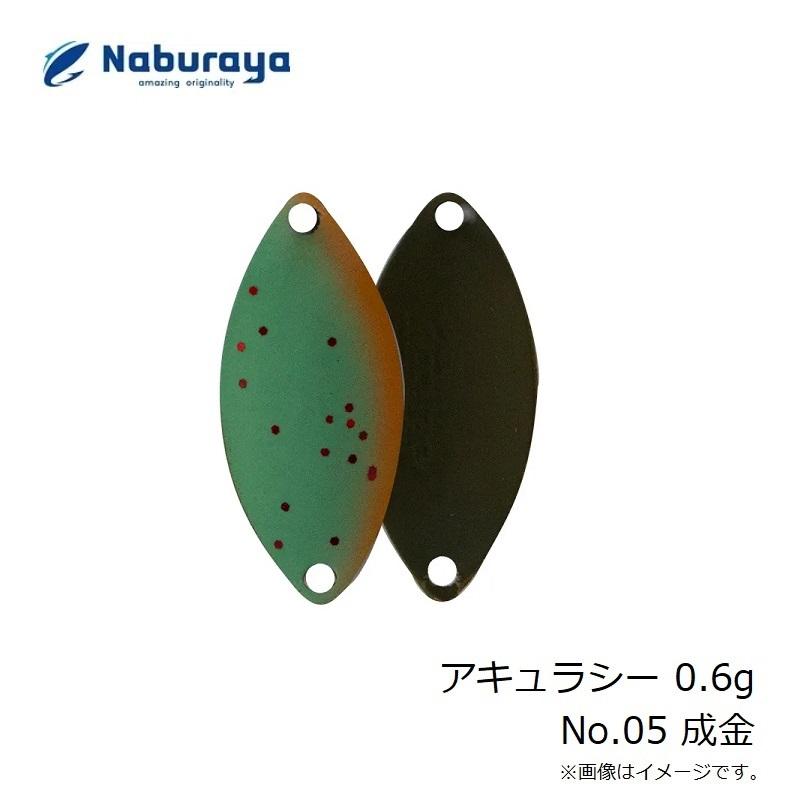なぶら家 アキュラシー 0.6g No.05 成金 : 釣具のFTO ヤフー店 - 通販
