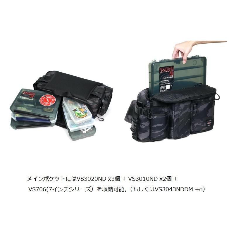 LSDデザイン ヒップバッグチューンドモンスター ブラック : 釣具
