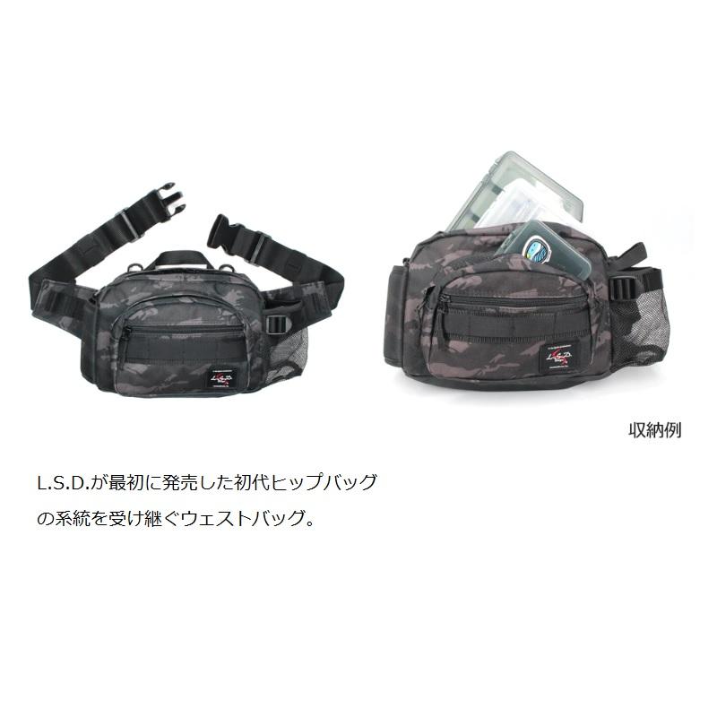 LSDデザイン ヒップバッグミディアムショットネオ カモフラ LSDデザイン ヒップバッグミディアムショットネオ カモフラ