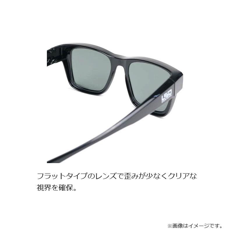 LSDデザイン オーバーグラス Type5 ピアノブラック/グレー