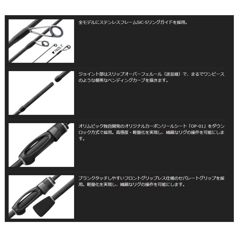 オリムピック 23コルトUX 23GCORUS-612UL-HS : 釣具のFTO ヤフー店