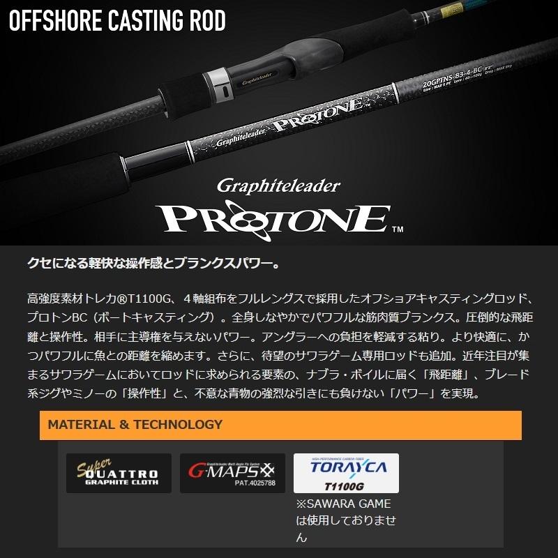 オリムピック プロトン 25GPTNS-742ML-BC-SAWARA GAME : 釣具のFTO