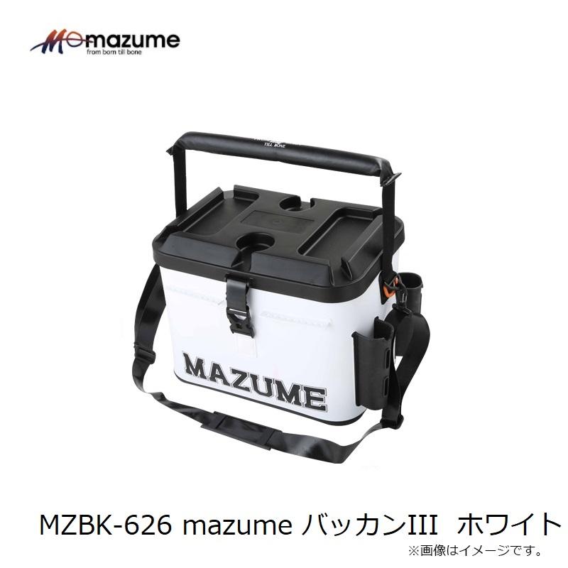 オレンジブルー MZBK-626 mazume バッカンIII ホワイト : 釣具の