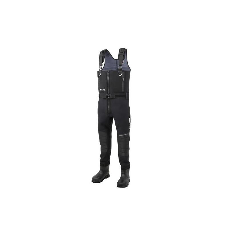 オレンジブルー MZBF-639 mazume フルオープンネオプレーンウェイダー  