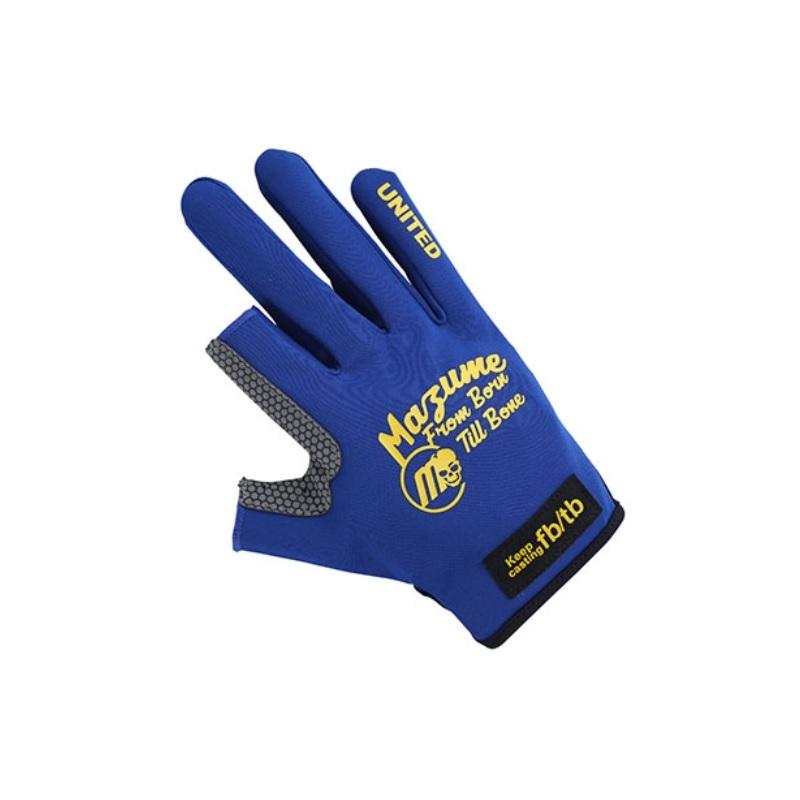 オレンジブルー MZGL-S716 mazume ライトグローブ(2本カット) M