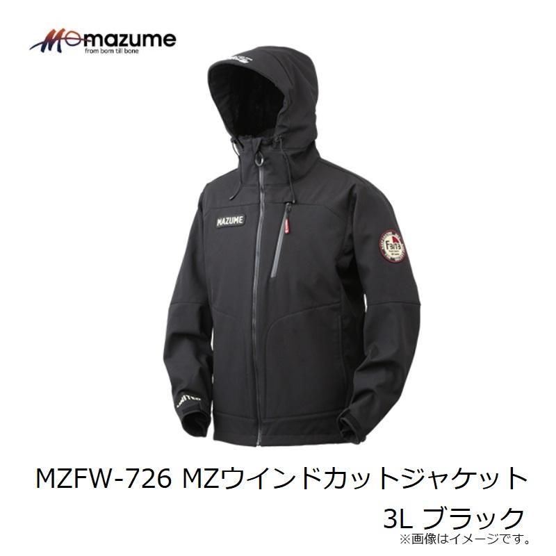 オレンジブルー　MZFW-726 MZウインドカットジャケット 3L ブラック｜yfto2｜06