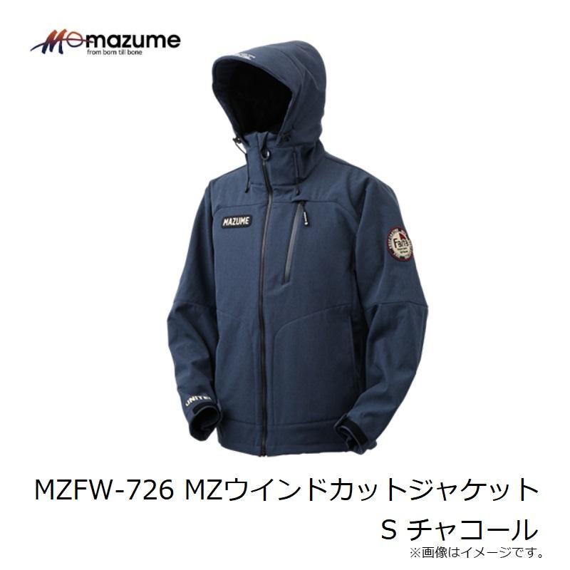 オレンジブルー MZFW-726 MZウインドカットジャケット S チャコール【在庫限り特価】【秋冬物衣料大処分】の画像