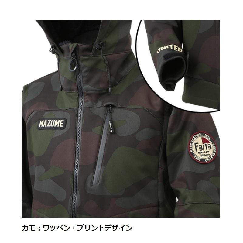 オレンジブルー マズメ MZウインドカットジャケット カモ XL 新品未使用 オレンジブルー MZFW-727 MZウインドカットジャケット M カモ【在庫