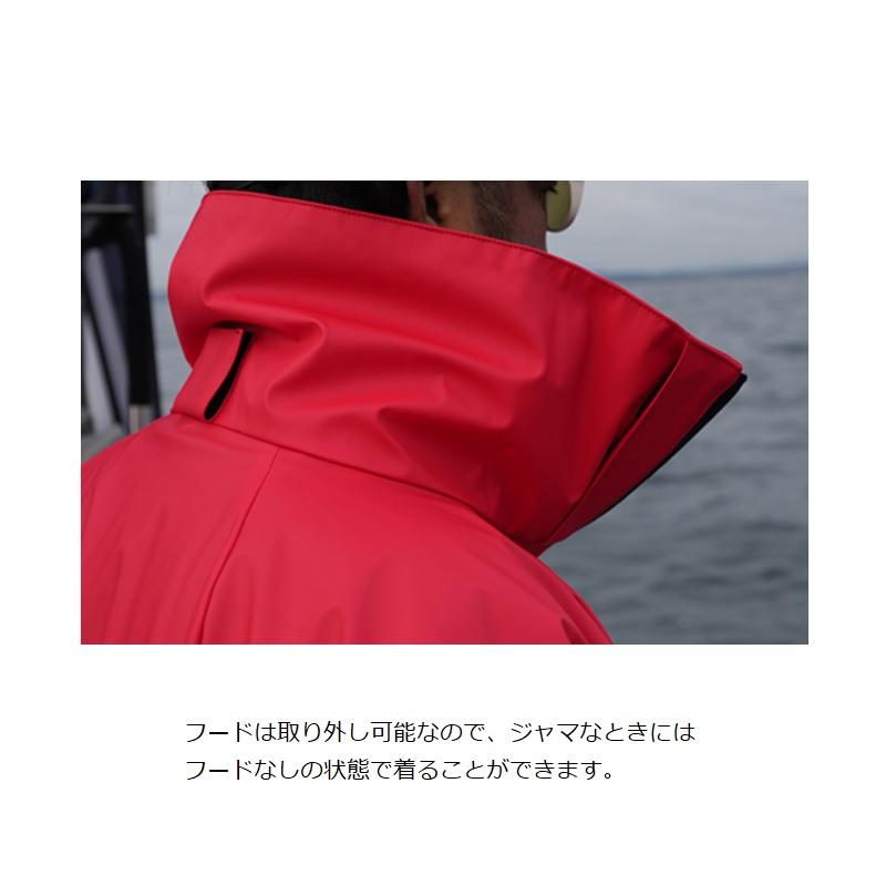 オレンジブルー MZRS-774 mazume ROUGH WATER レインスーツ ブラック L