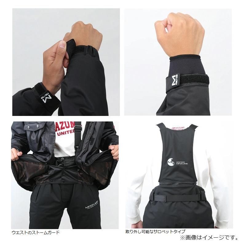 オレンジブルー MZFW-793 mazume コア オールウェザースーツ ブラック