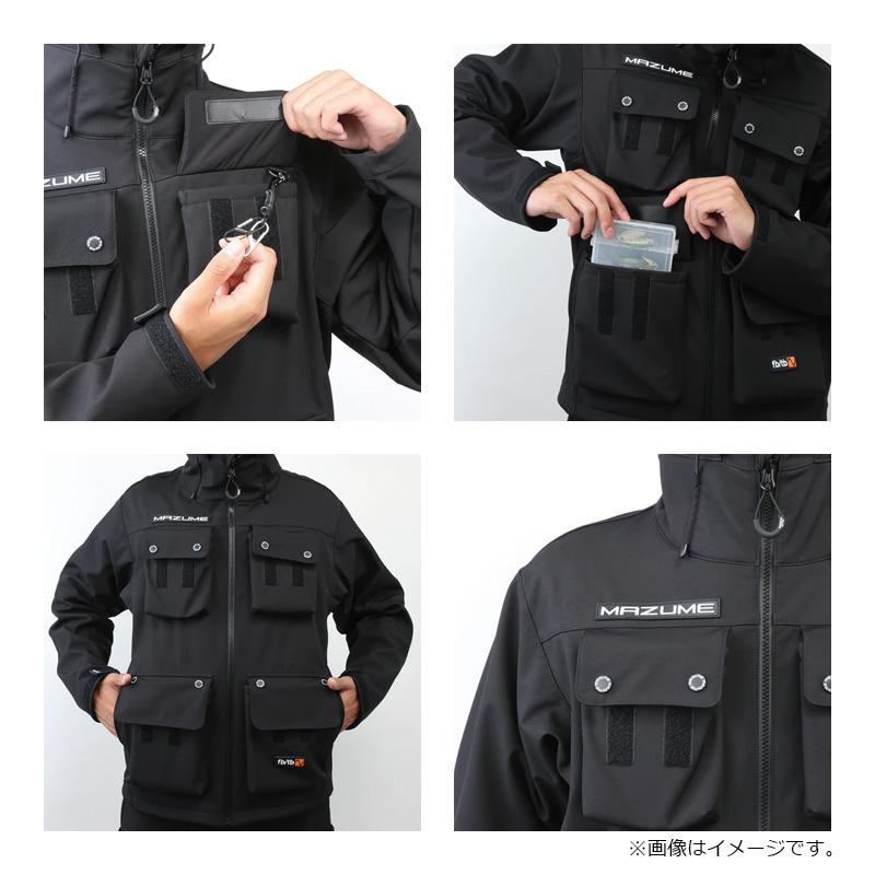 オレンジブルー MZFW-801 mazume ウインドカットMPジャケット ネイビー
