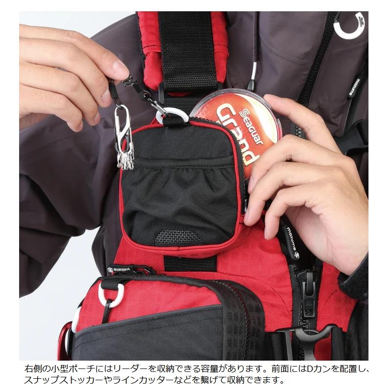 マズメ タイドマニア ライフジャケット MZLJ-831 ブラック×ブラック mazume タイドマニア ライフジャケット