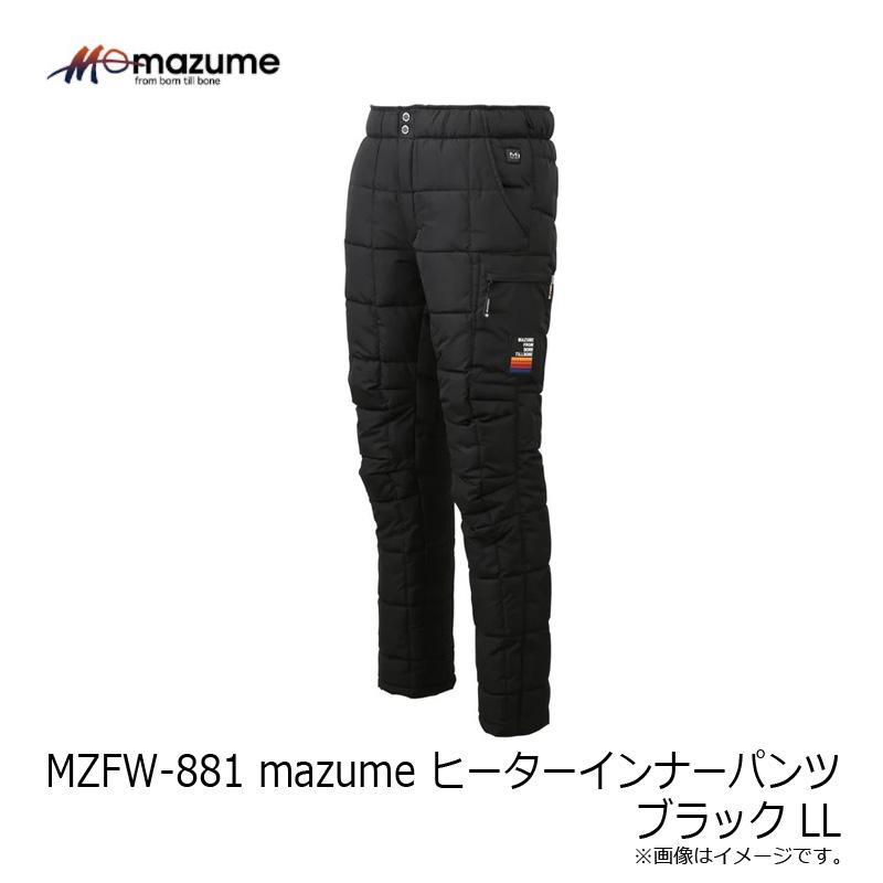 オレンジブルー MZFW-881 mazume ヒーターインナーパンツ ブラック LL