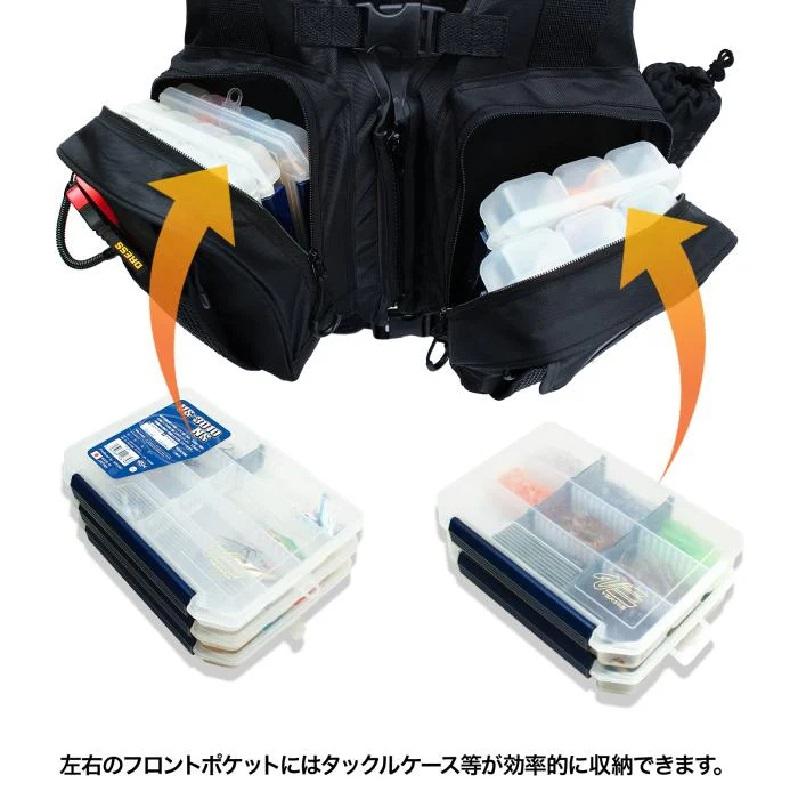 ドレス DRESS フローティングゲームベスト AIR サポーター付 ブラック