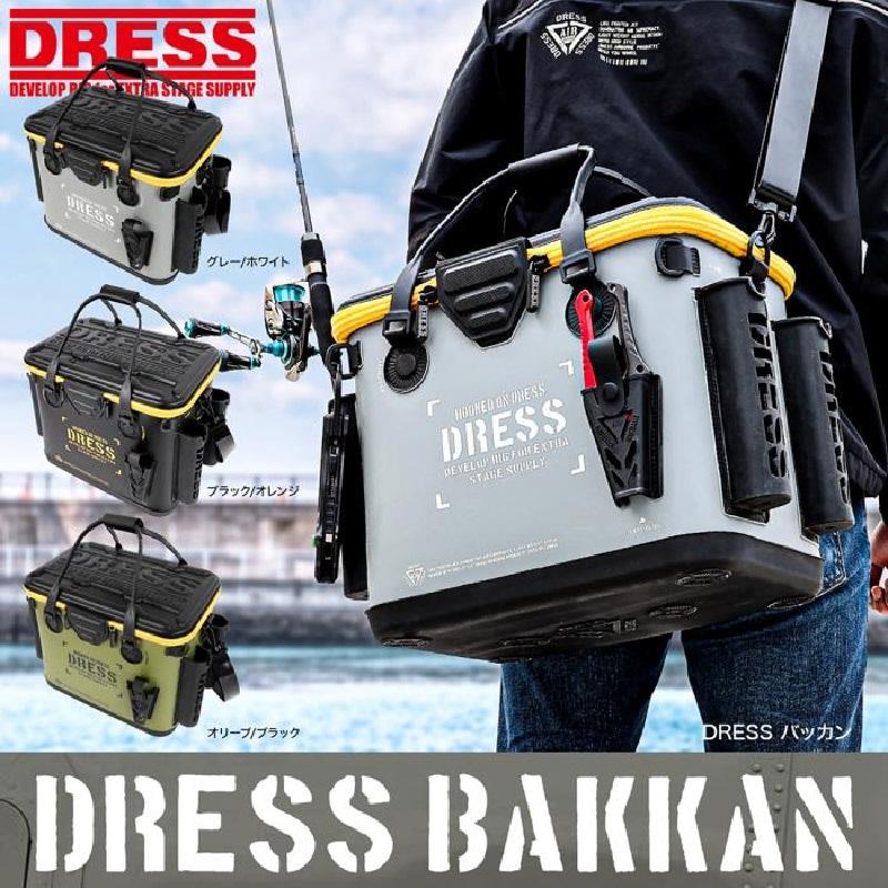 ドレス DRESS バッカン ブラック/オレンジ : 釣具のFTO ヤフー店