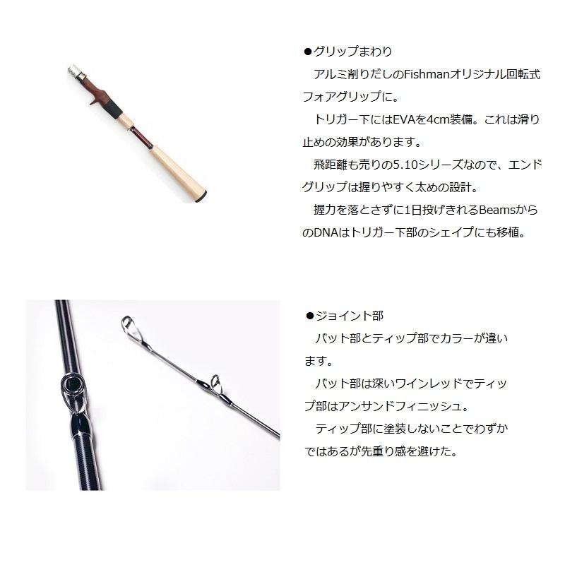 フィッシュマン ブリスト 5.10LH FBR-510LH : 釣具のFTO ヤフー店