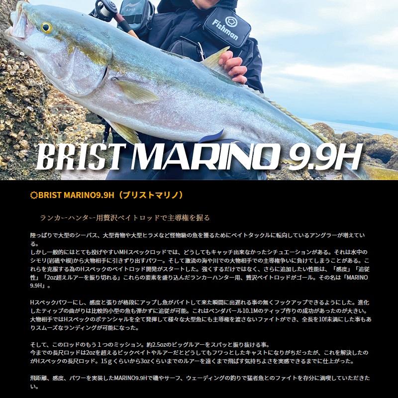 フィッシュマン ブリスト マリノ 9.9H FBR-99H : 釣具のFTO