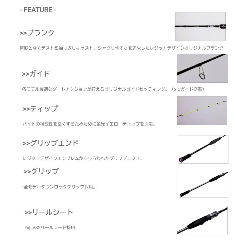 レジットデザイン スクアド ティップラン SKS-ST68M-TIP RUN ミドル