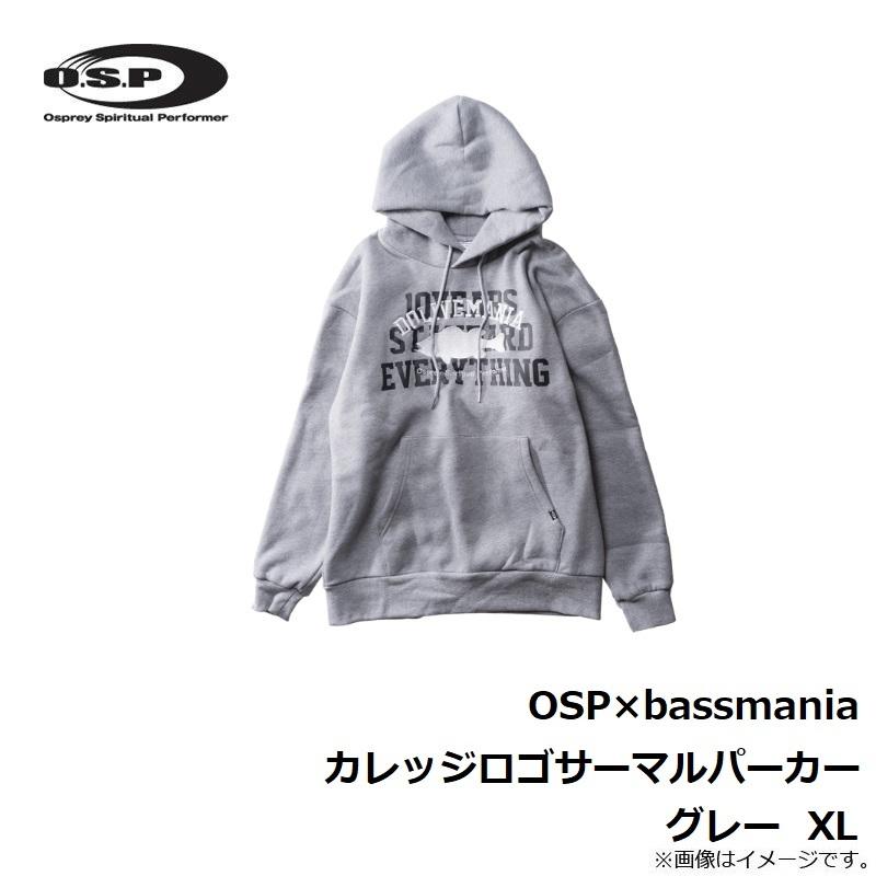 ★ TATAOSP×bassmania カレッジロゴサーマルパーカー O.S.P×bassmania カレッジロゴサーマルパーカー | O.S.P,Inc