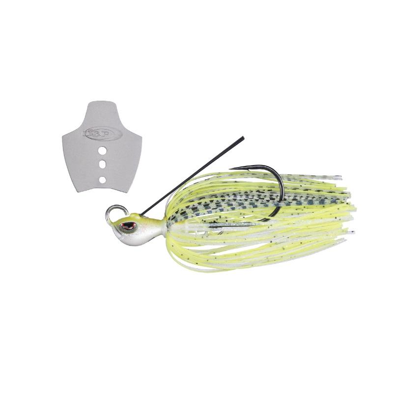 OSP メタルブレードジグ 3/8oz O.S.P OSP メタルブレードジグ 3/8oz BJ52 ホワイトチャート : 釣具の