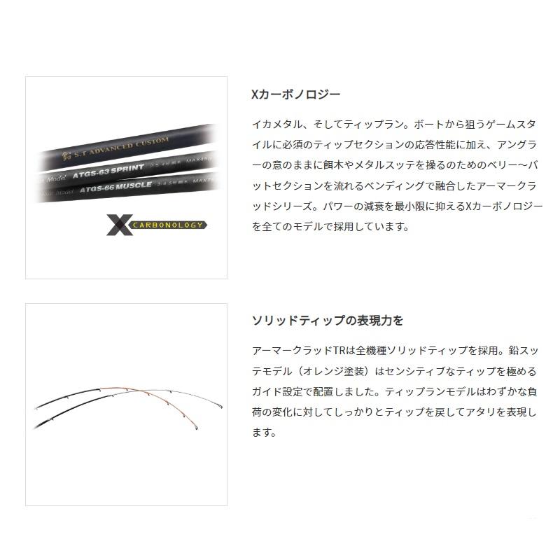 パームス エルア アーマークラッド TR ATGC-66 LIGHT SPRINT : 釣具の