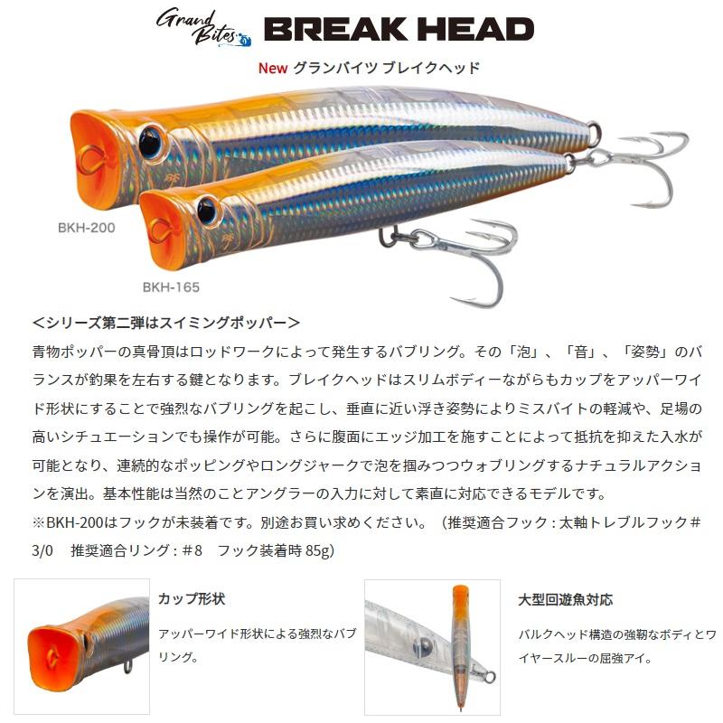 パームス BKH-165 ブレイクヘッド165 AL-453 クラフトマンベイト