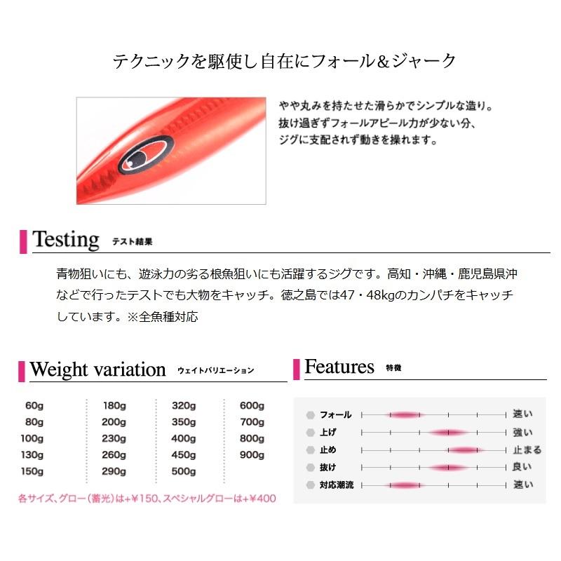 シーフロアコントロール アビス 200g チタンゼブラグロー AL : 釣具の