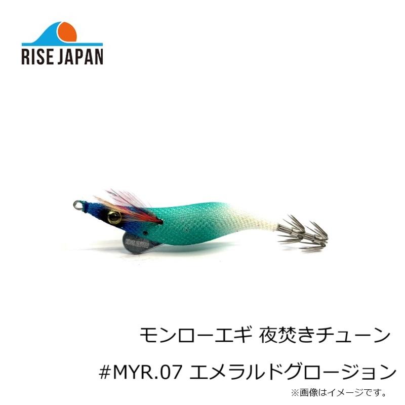 ライズジャパン モンローエギ 夜焚きチューン #MYR.07 エメラルド