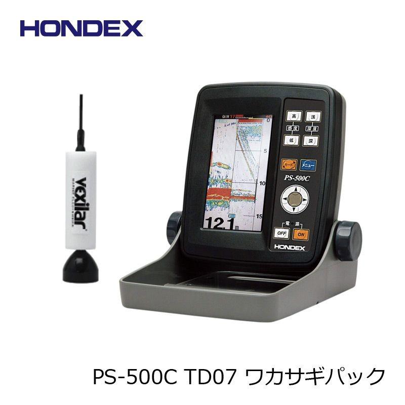 HONDEX ホンデックス PS-500C TD07 ワカサギパック 4.3型