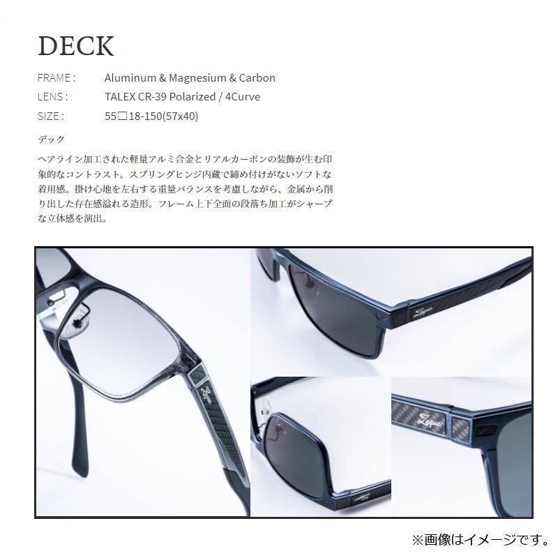 Zeque（ゼクー） F-1868 DECK デック ブラック マスターブルー