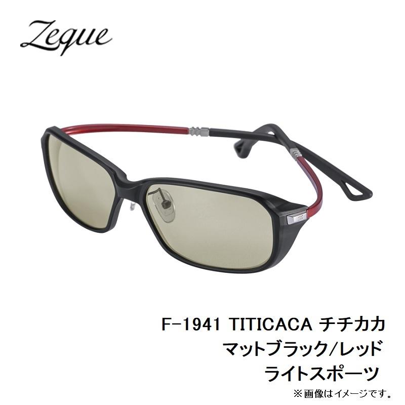 Zeque（ゼクー） F-1941 TITICACA チチカカ マットブラック/レッド 