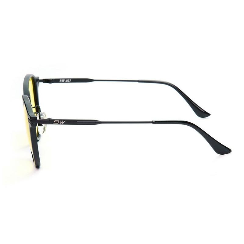 グレンフィールド 偏光グラス BW-0270Y マットブラック/イエロー ナイトグラス ゼクー バニーウォーク BW-0270Y マットブラック グレンフィールド