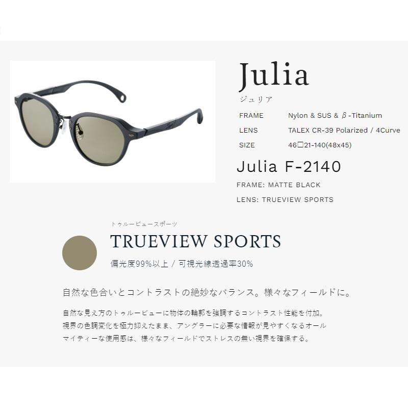 ゼクー F-2140 Julia ジュリア メタルブラック TVS トゥルービュー