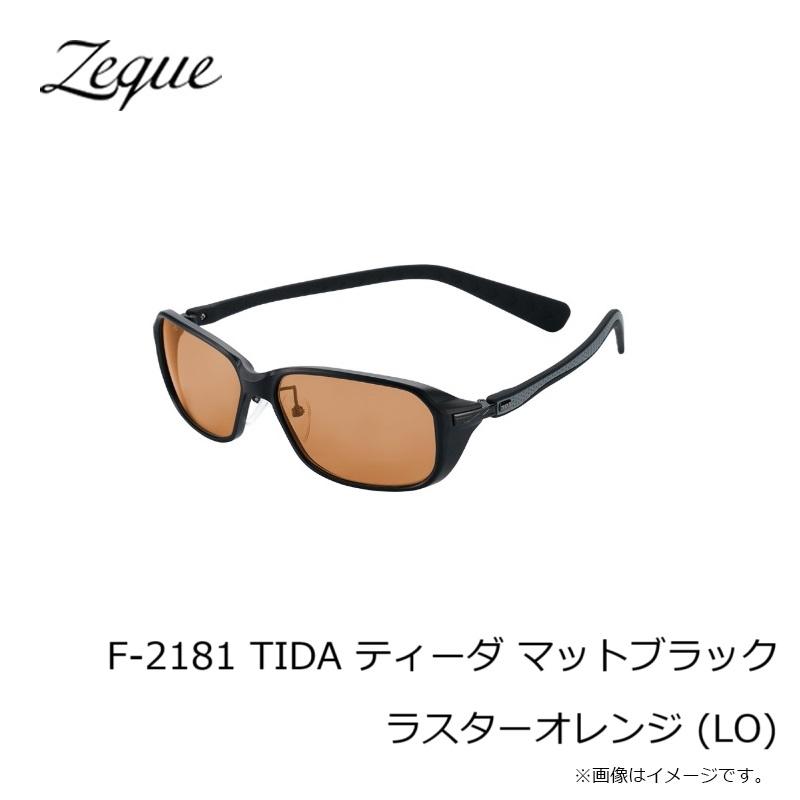 ゼクー F-2181 TIDA ティーダ マットブラック ラスターオレンジ (LO