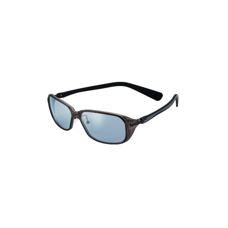 ゼクー F-2184 TIDA ティーダ スモーク マスターブルー/シルバーミラー