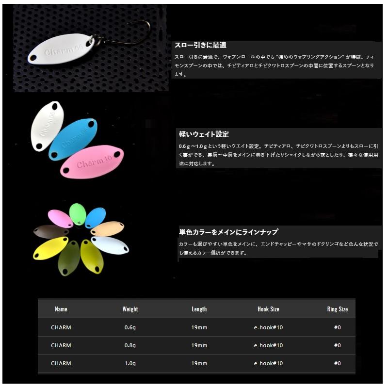 ティモン チャーム 1.0g 35 ホワイト : 釣具のFTO ヤフー店 - 通販