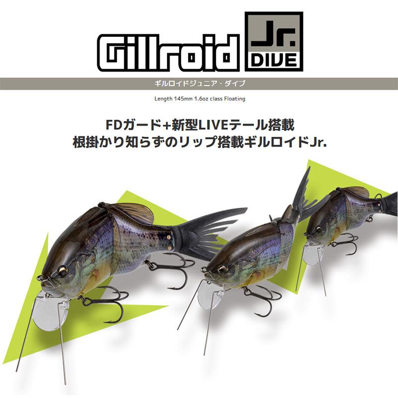 IMAKATSU（イマカツ） ギルロイドJr. DIVE 3Dリアリズム #642 寒鮒 銀