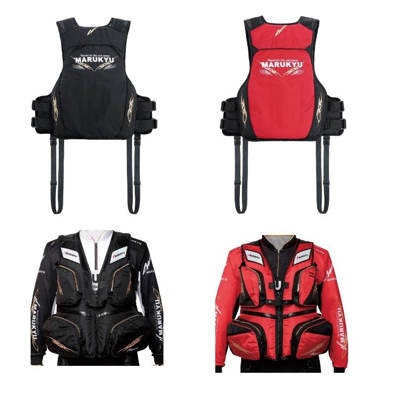 マルキュー PFD03 L2 ライフジャケット S-M レッド : 釣具のFTO ヤフー