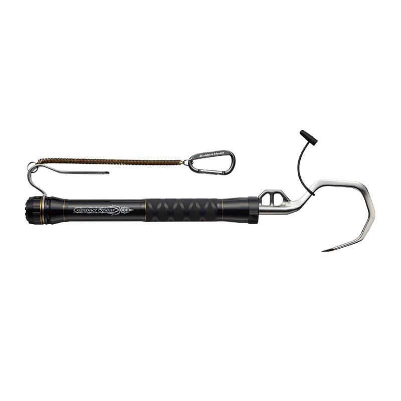 ゴールデンミーン ＧＭコンパクトスピアー＆ギャフＭセット ブラック ゴールデンミーン コンパクトスピアー&ギャフ Mセット ブラック