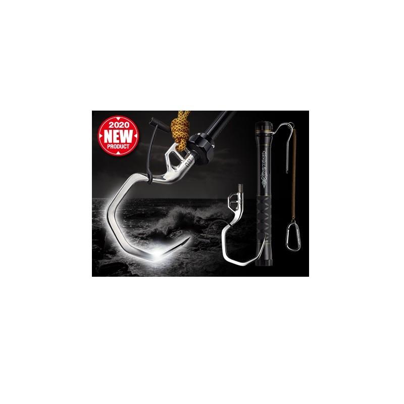 ゴールデンミーン コンパクトスピアー&ギャフ Mセット ブラック