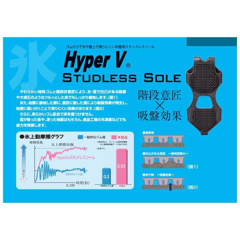 驚きの値段で フィッシングシューズ ブーツ 簡単装着で氷 雪に効く 日進ゴム Ss 02 スタッドレスソール ブラック M ハイパーv ソール 滑らない 靴 Www Threeriversofs Com