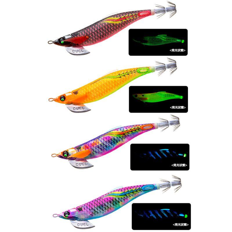 DUEL（デュエル） EZ-Q フィンプラスランガン 3.5号 BLGB ブルー夜光