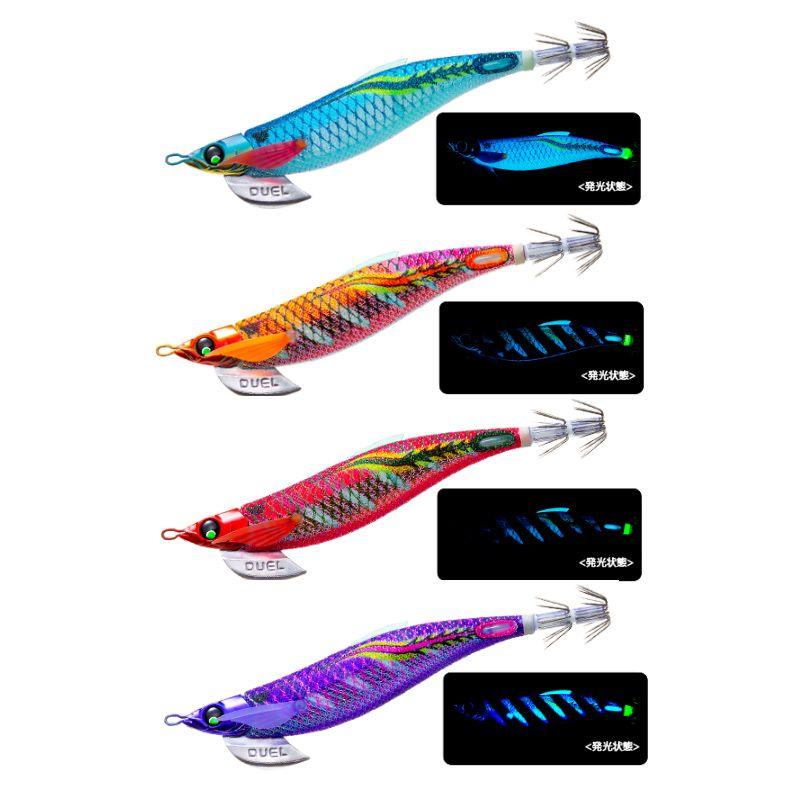 DUEL（デュエル） EZ-Q フィンプラスランガン 3.5号 BLGB ブルー夜光