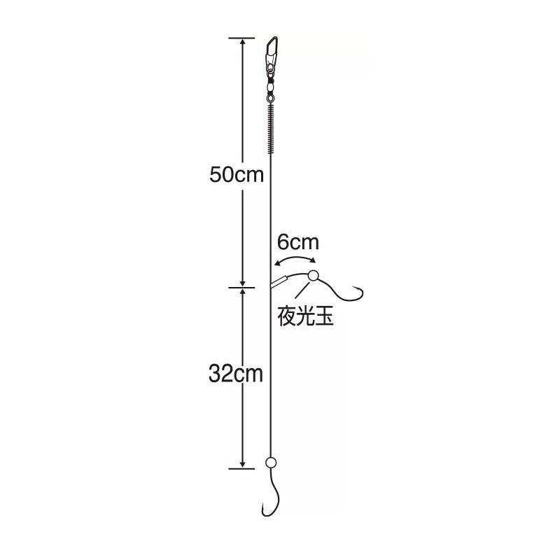 人気ショップ 5枚セット ササメ SASAME ちょい投げ 2本鈎 K-001 6, 7
