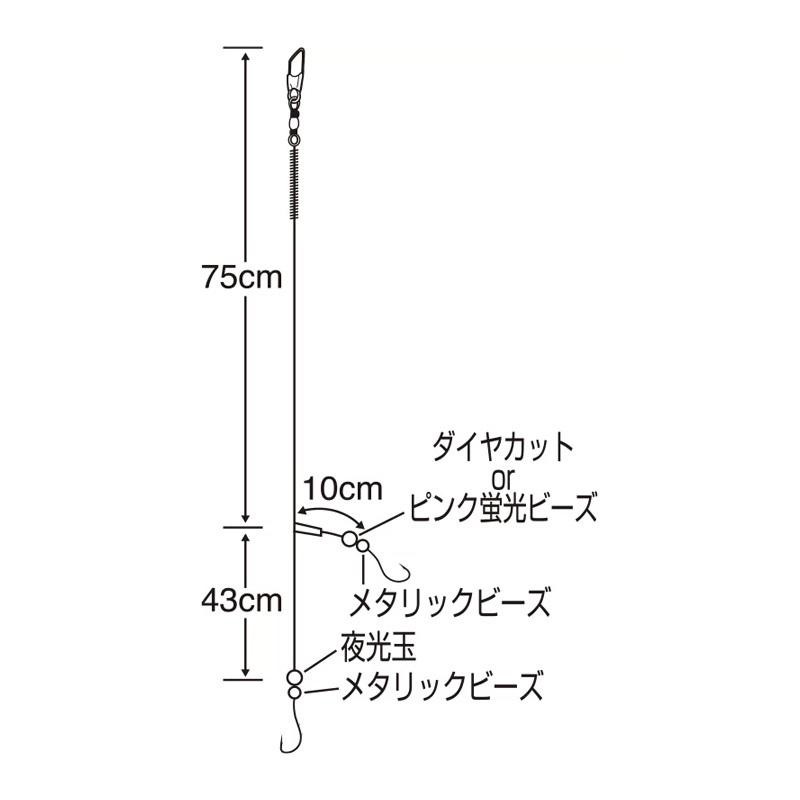 売れました！ありがとうございます。また宜しくお願い致します。 ササメ K-410 マルチキャスター2本鈎 6-1 : 釣具のFTO ヤフー店 - 通販