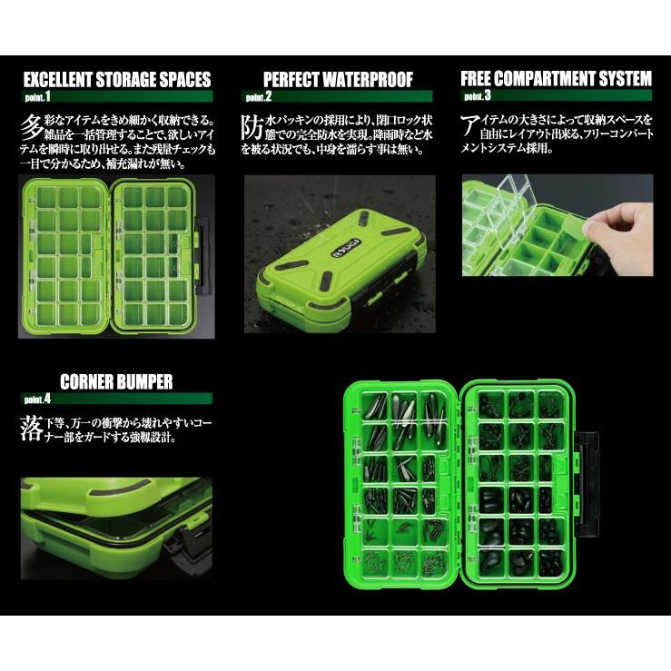 リューギ R-TANK XL ブラック / 完全防水 小物ケース : 釣具のFTO