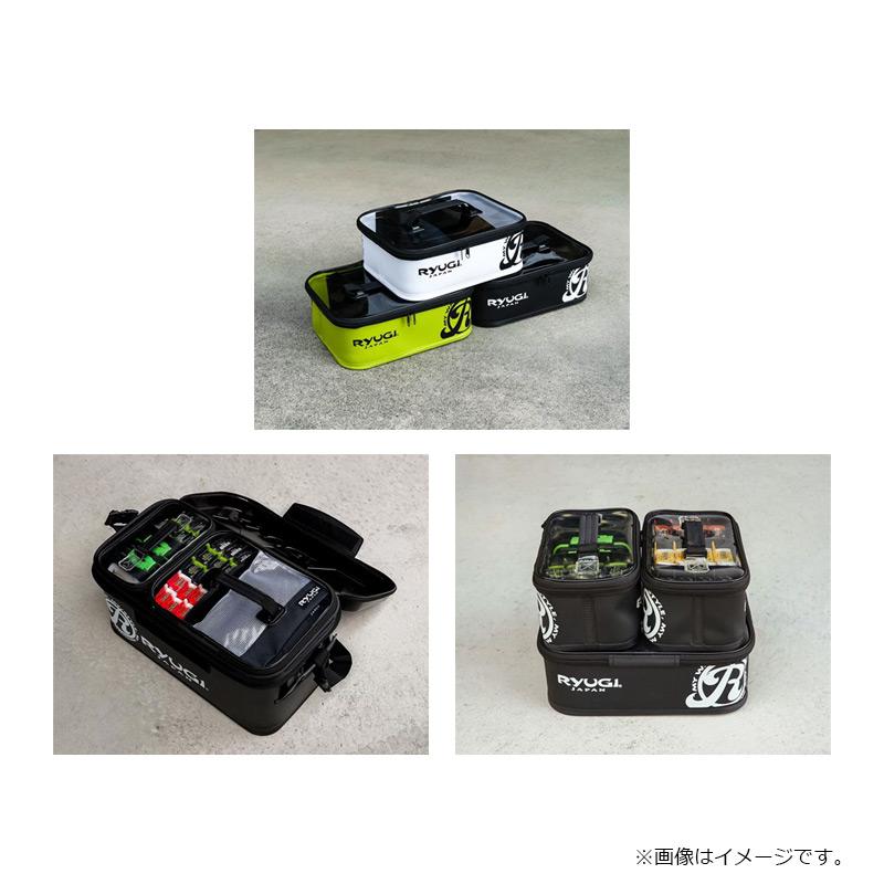 リューギ R6005 アイテムバッグ III ダブル ブラック : 釣具のFTO