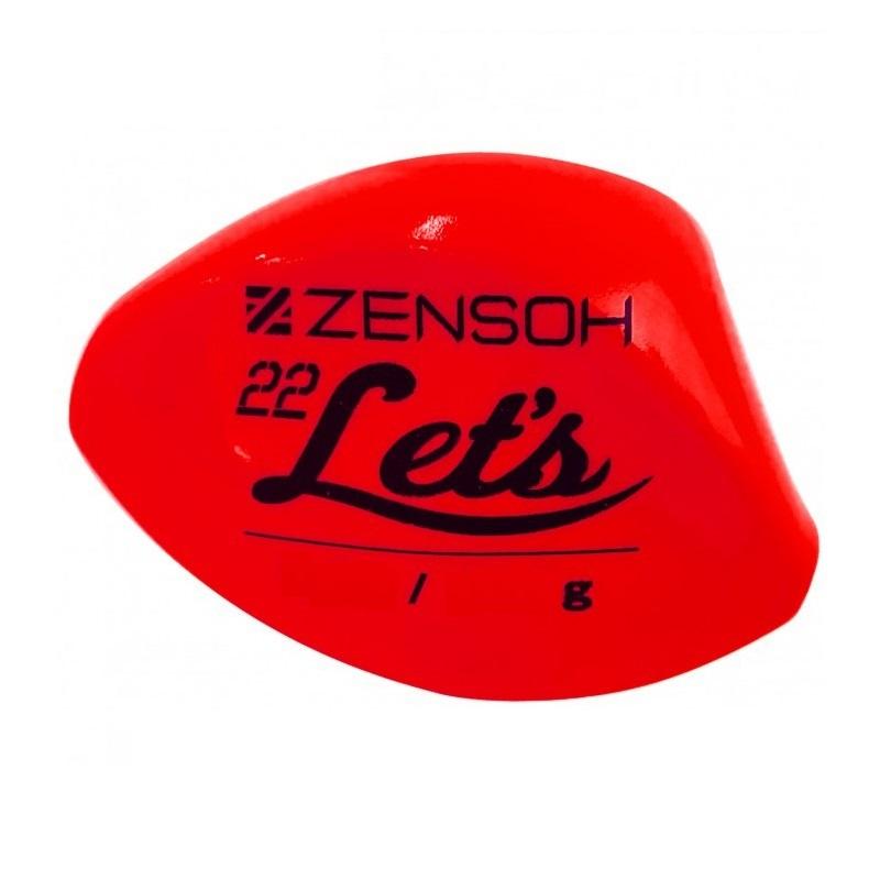 キザクラ 00592 ZENSOH 22'Let's 22レッツ LL 0シブ レッド : 釣具の