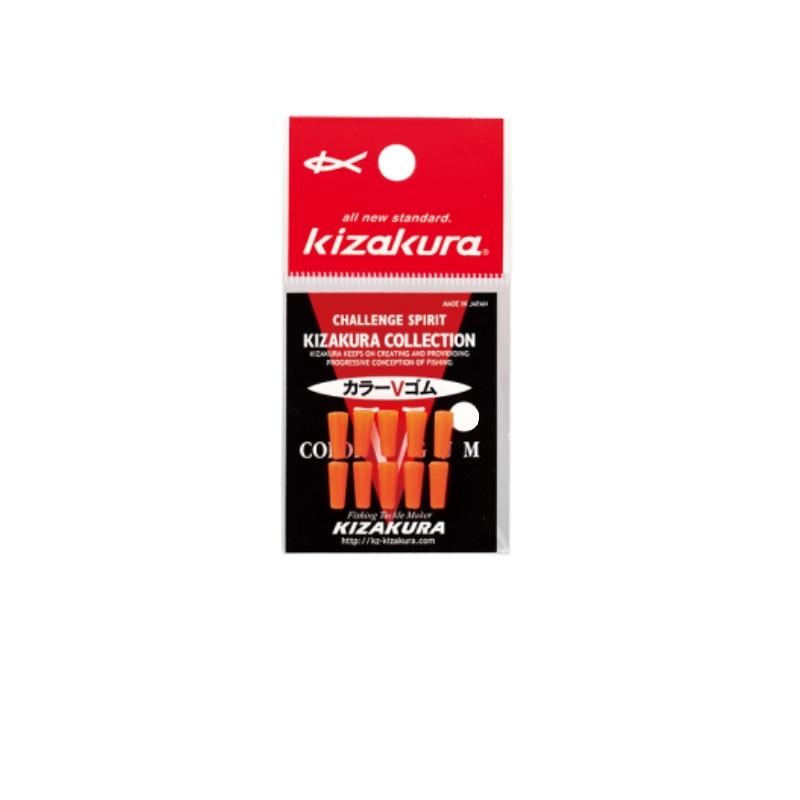 キザクラ 2086 カラーVゴム S オレンジ : 釣具のFTO ヤフー店 - 通販